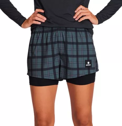 W Checker Pace 2-in-1 Shorts 3