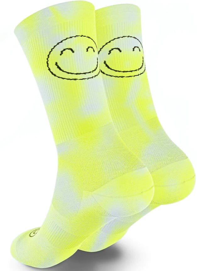 Skarpety HappyTraining Happy Basics Tie Dye Lime