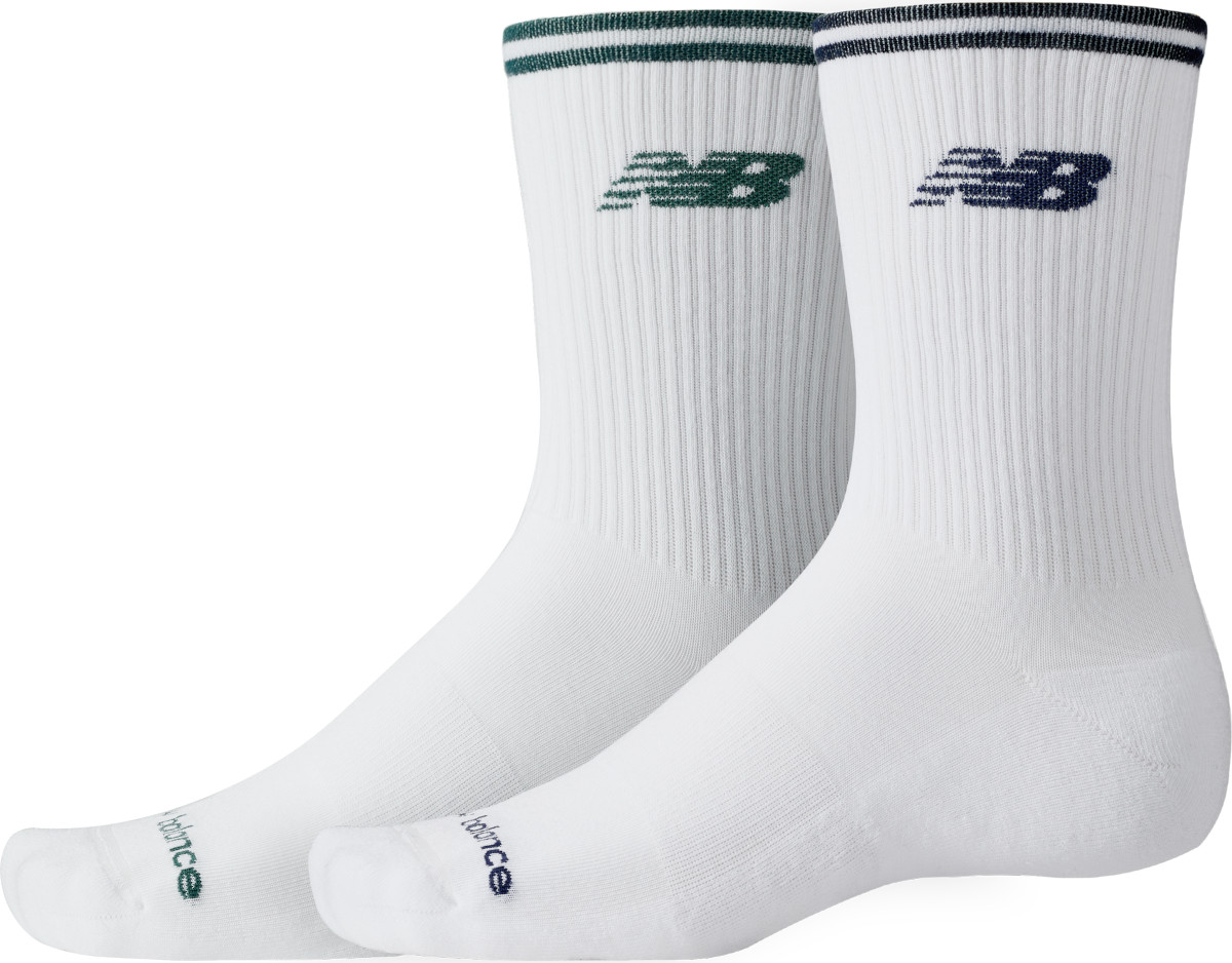 Ponožky New Balance Running Stripe Midcalf Socks 2 Pack