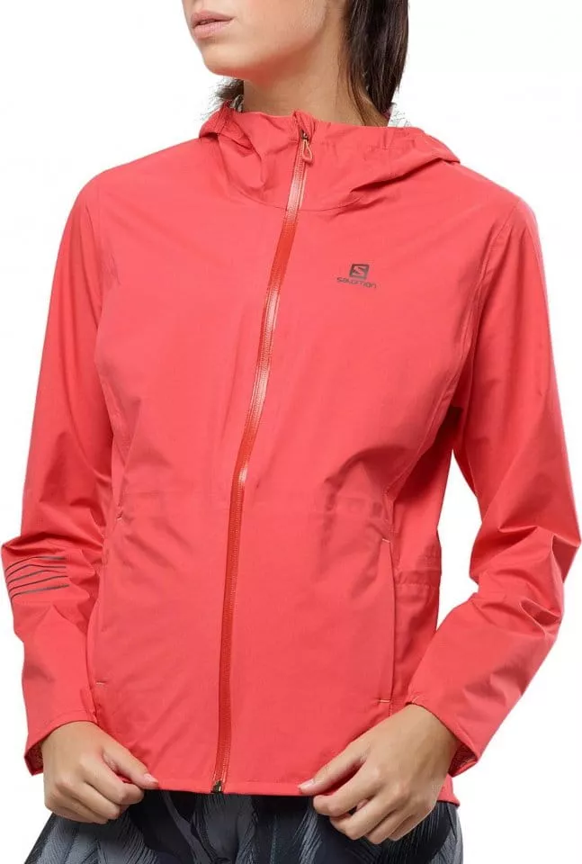 Bunda s kapucňou Salomon LIGHTNING WP JKT W