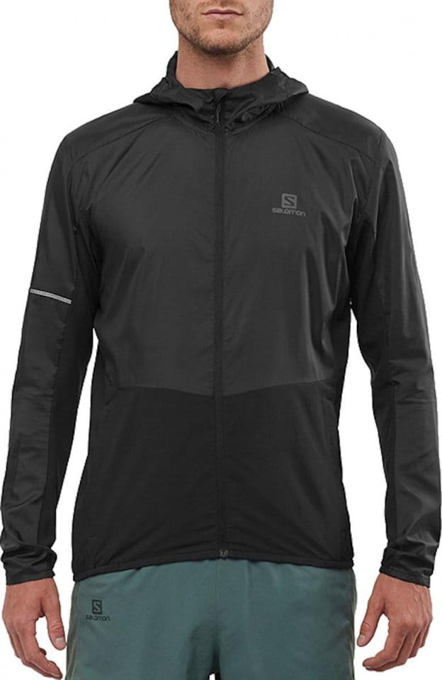 Kapuzenjacke Salomon AGILE FZ HOODIE M