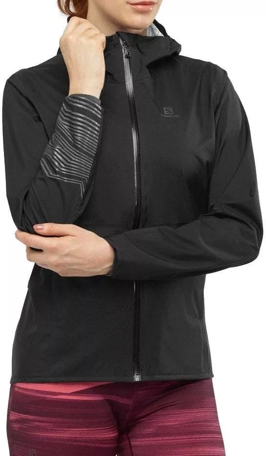 Bunda s kapucňou Salomon LIGHTNING WP JKT W