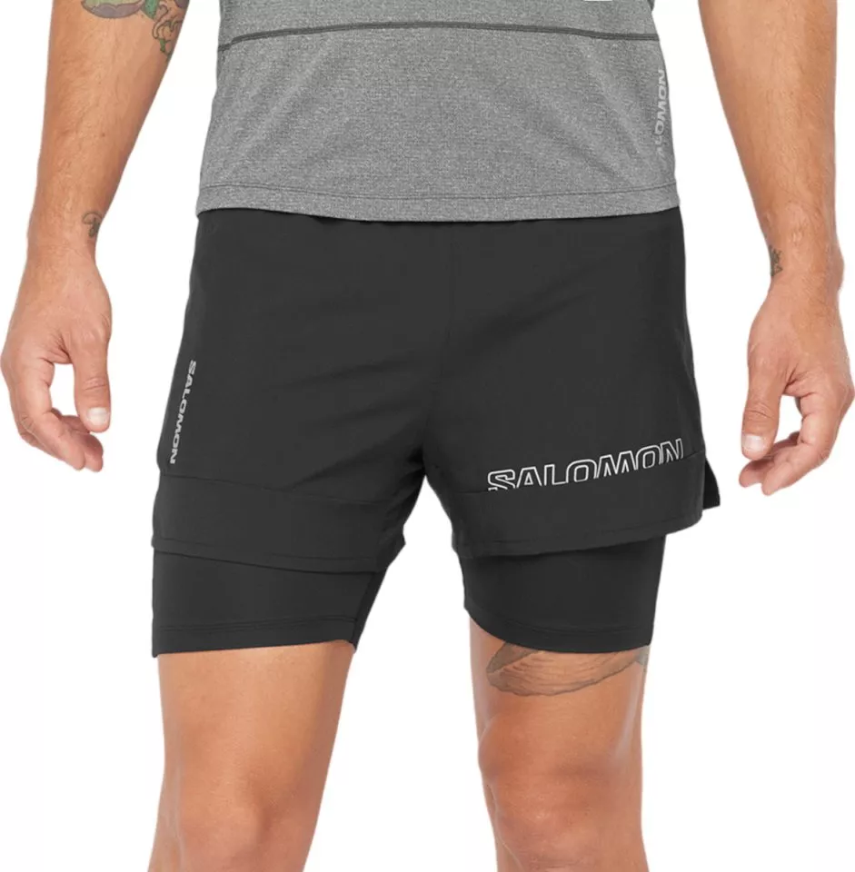 Salomon CROSS 2IN1 SHORTS M Rövidnadrág