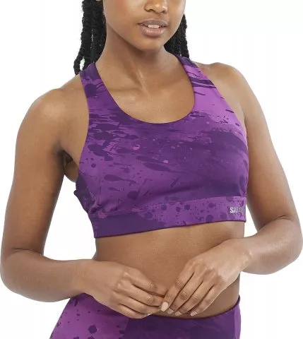 New Balance Sleek Medium Support Pocket Sports Bra 