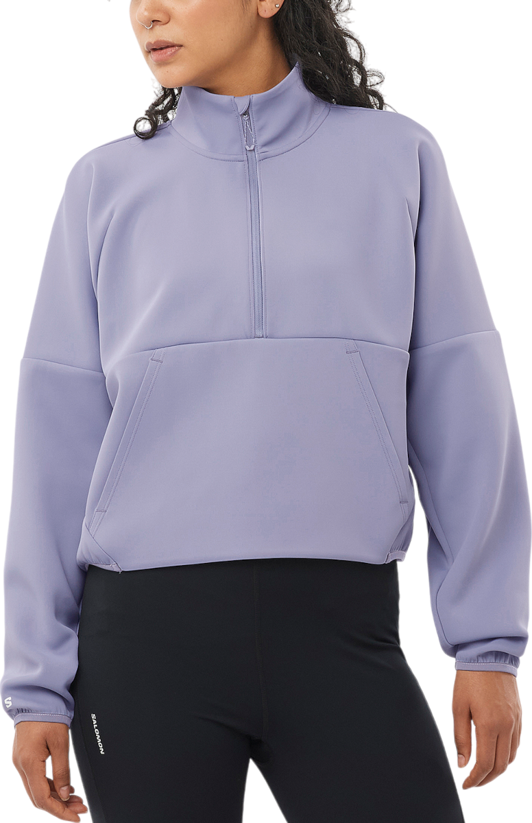 Salomon SHAKEout HZ CROP SWEATSHIRT