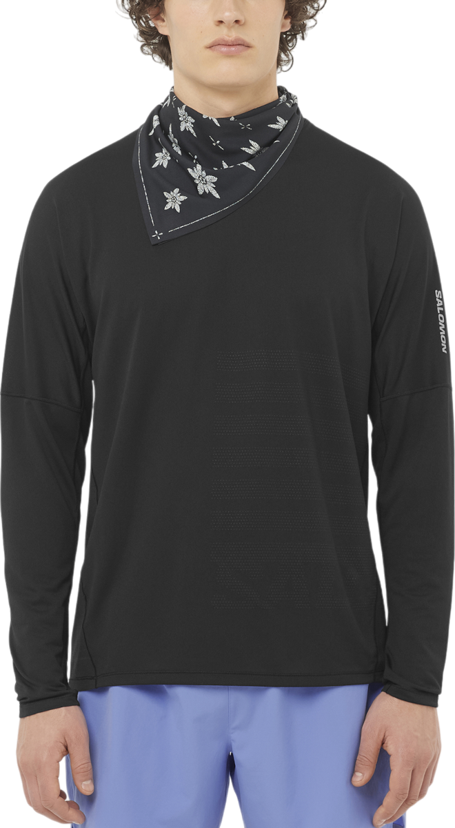 Langarm-T-Shirt Salomon SENSE AERO LS TEE GFX M