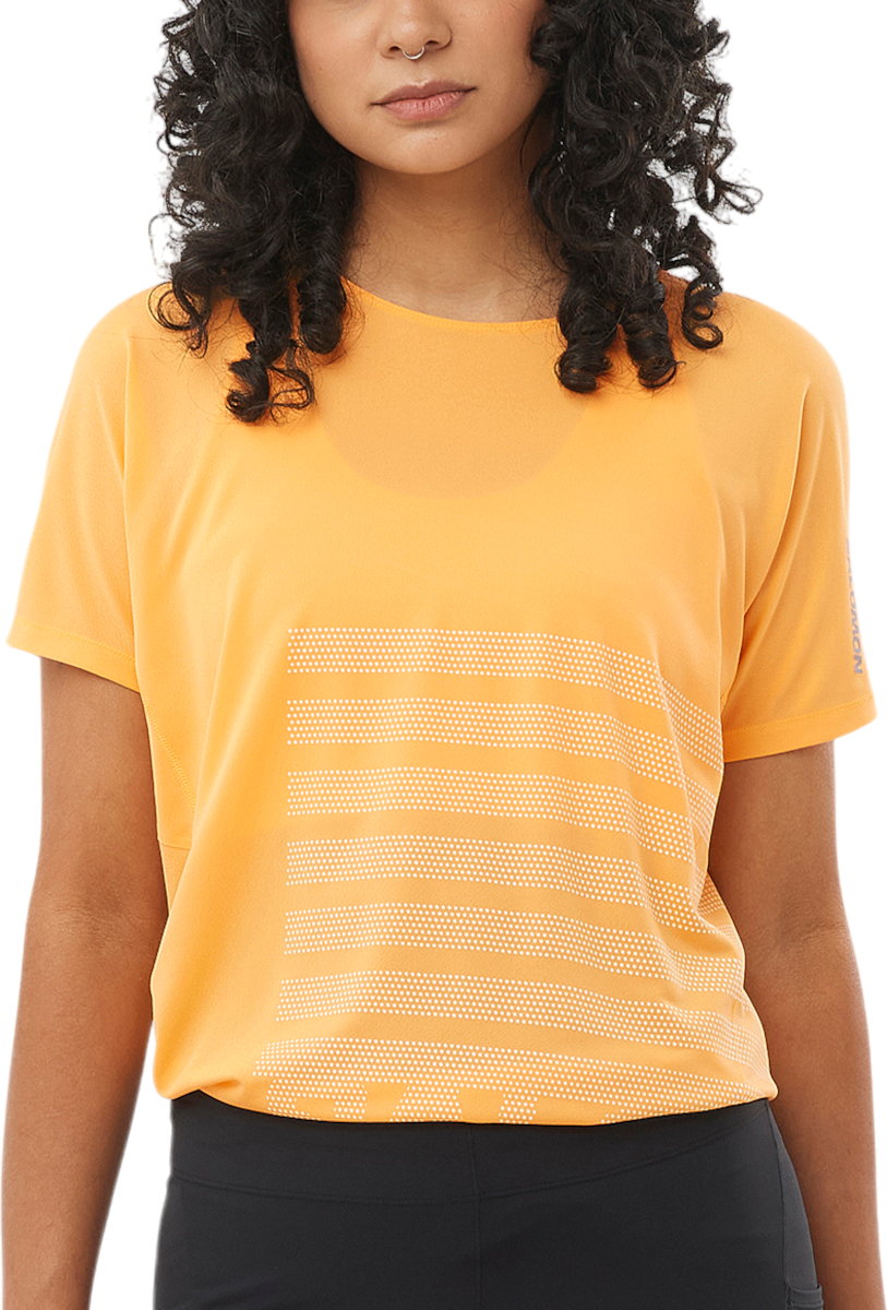 T-paita Salomon SENSE AERO SS TEE GFX W