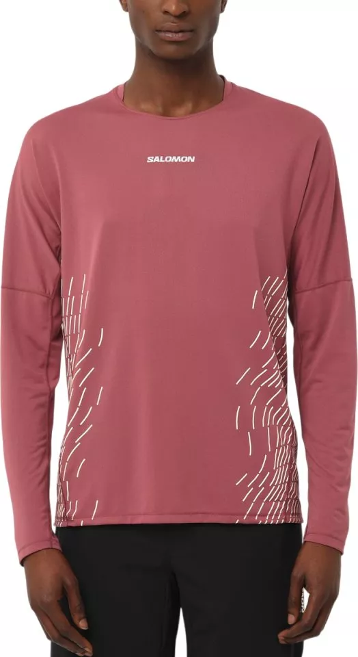 Тениска с дълъг ръкав Salomon SENSE AERO LS TEE GFX M