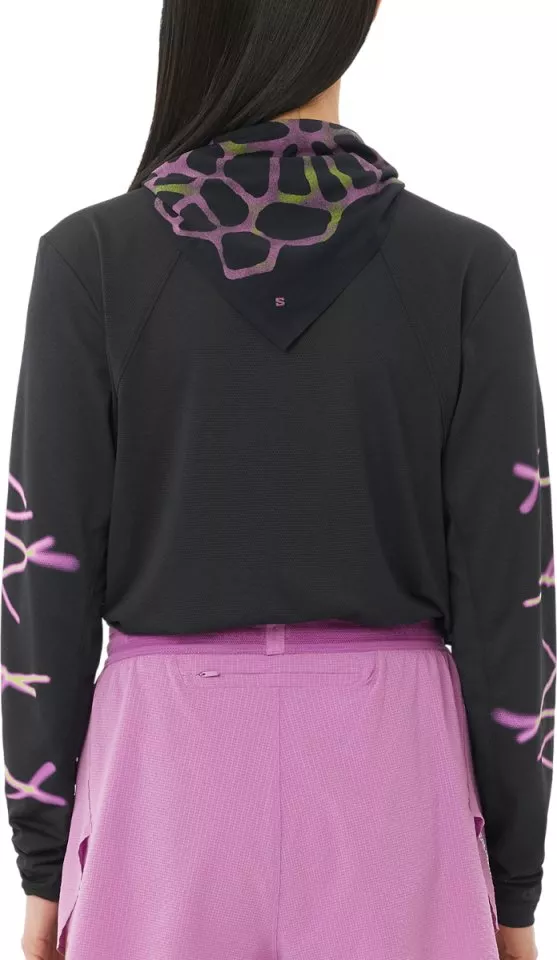 Långärmad T-shirt Salomon SHAKEout CORE LS TEE GFX W