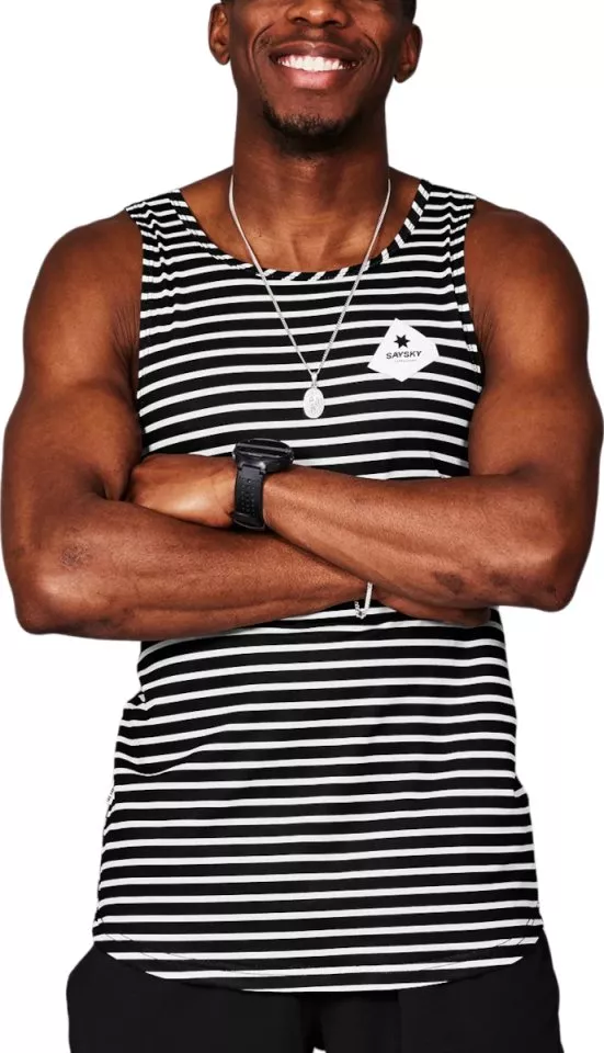 Tank top Saysky Stripe Combat Singlet - Top4Running.com
