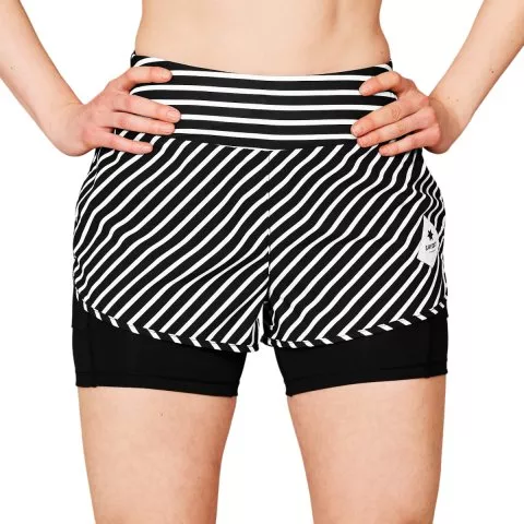 W Stripe Pace 2 in 1 Shorts 3