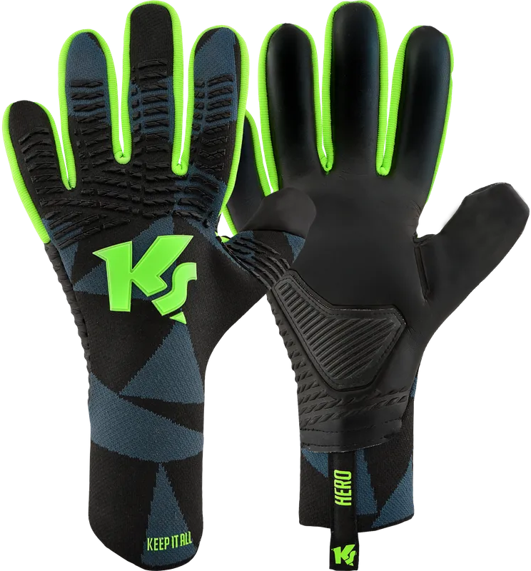 Målmandshandsker KEEPERsport Varan8 Hero NC Demon Goalkeeper Gloves