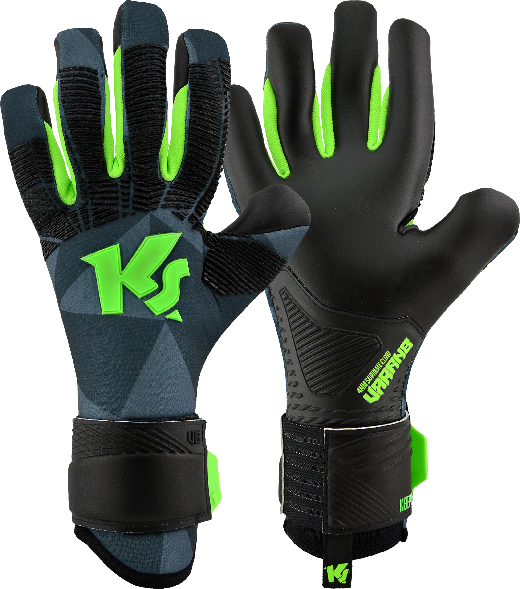 KEEPERsport Varan8 Champ Power Demon Goalkeeper Gloves Kapuskesztyű
