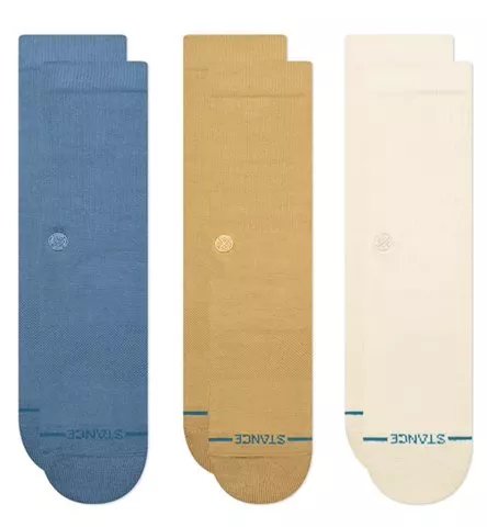 stance uncommon solids icon socks 3 pack