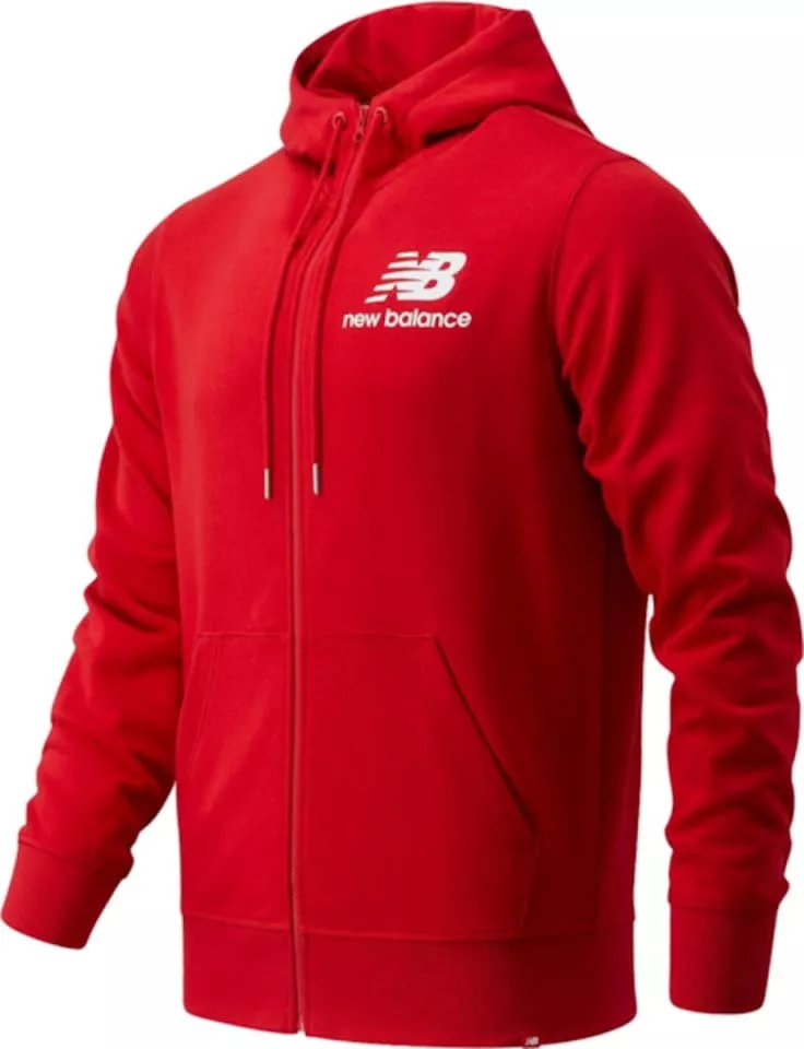 Mikina s kapucňou New Balance ESSE ST LG FZ HO