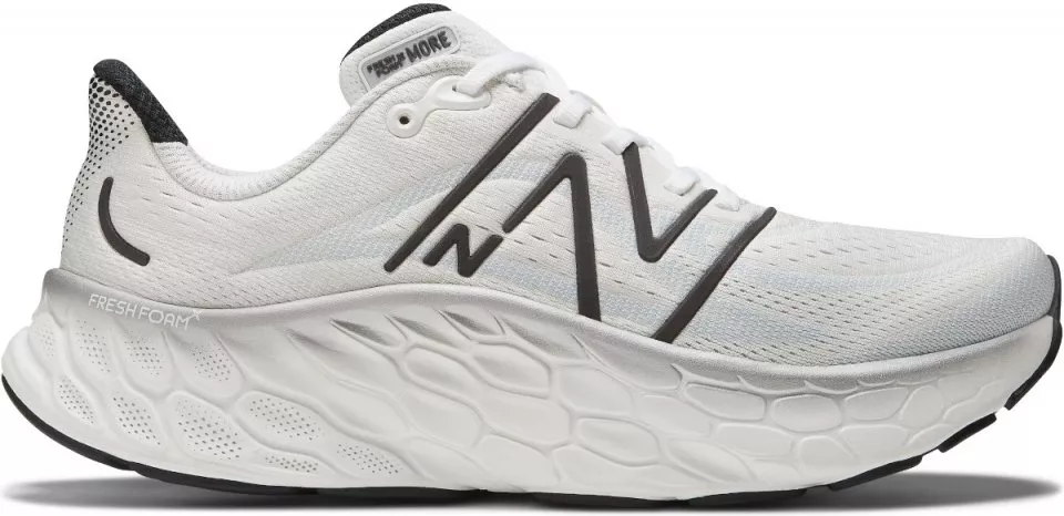 スニーカー New Balance Fresh Foam X More V4 WHITE New Balance Fresh Foam X More v4 Running Shoes (White) | Men
