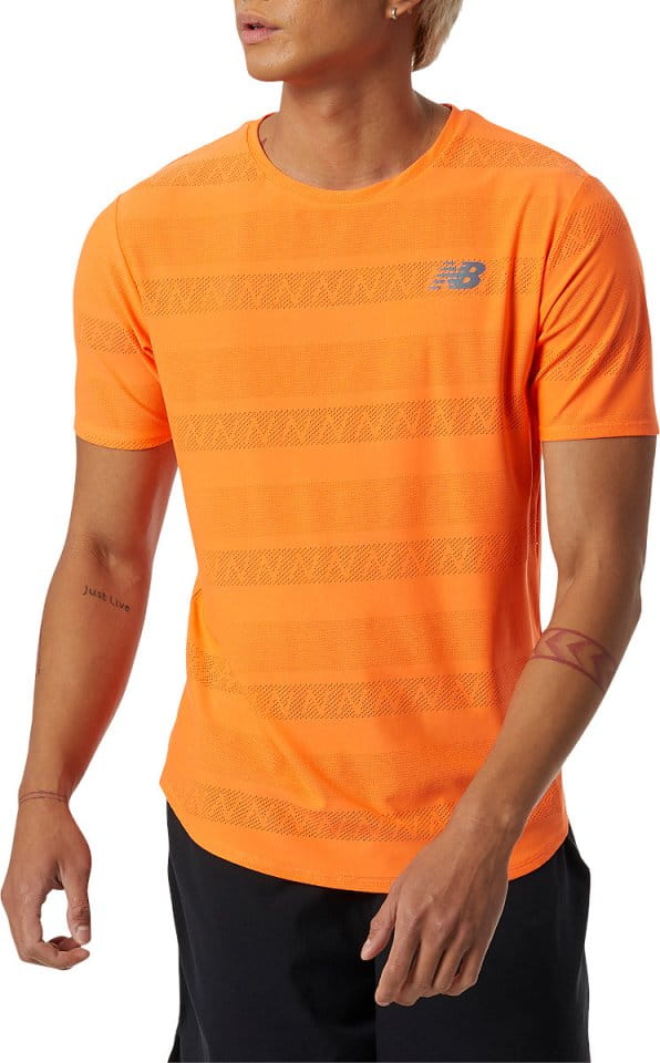 Majica New Balance Q Speed Jacquard Short Sleeve