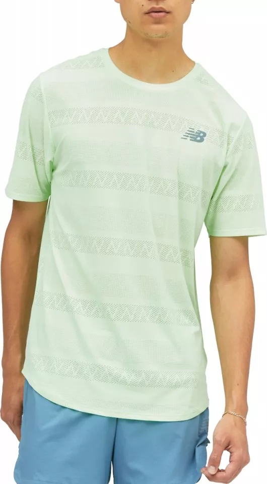 Majica New Balance Q Speed Jacquard Short Sleeve