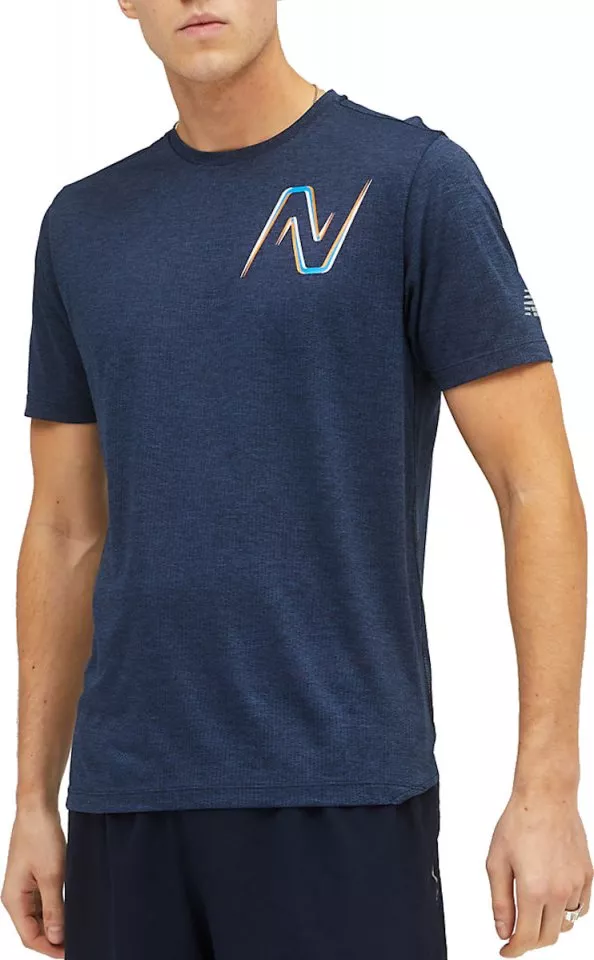 T-paita New Balance Graphic Impact Run SS Tee
