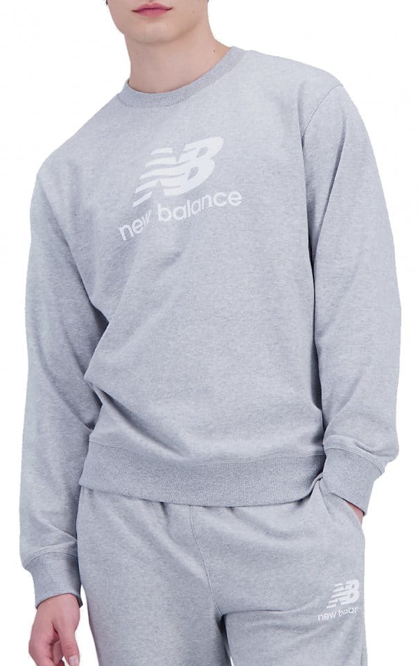 New Balance Essentials Stacked Logo French Terry Crewneck Melegítő felsők