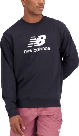 Essentials Stacked Logo French Terry Crewneck