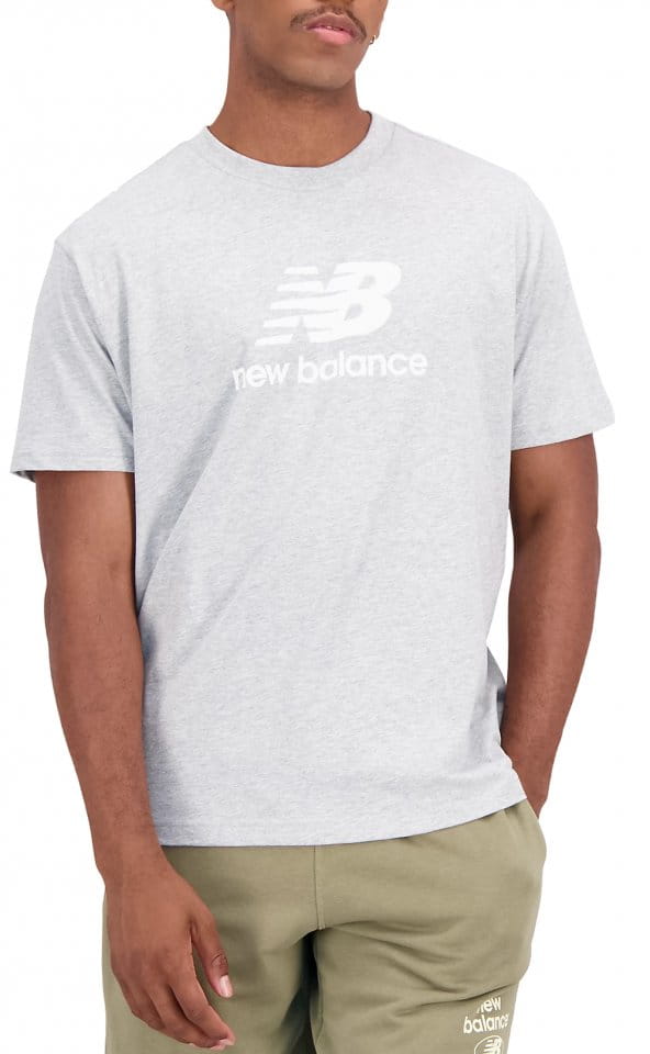 New Balance Essentials Stacked Logo Rövid ujjú póló