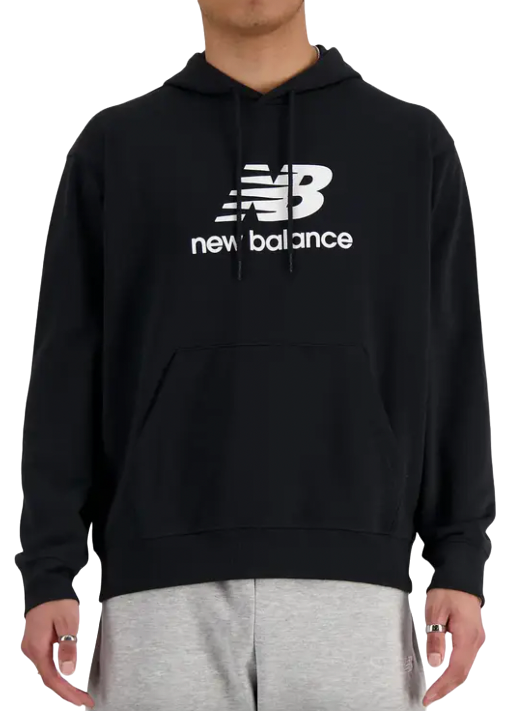 Sweatshirt com capuz New Balance Iconic Collegiate Graphic Hoodie