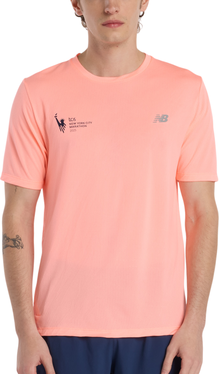 New Balance NYC Marathon Athletics T-Shirt Rövid ujjú póló