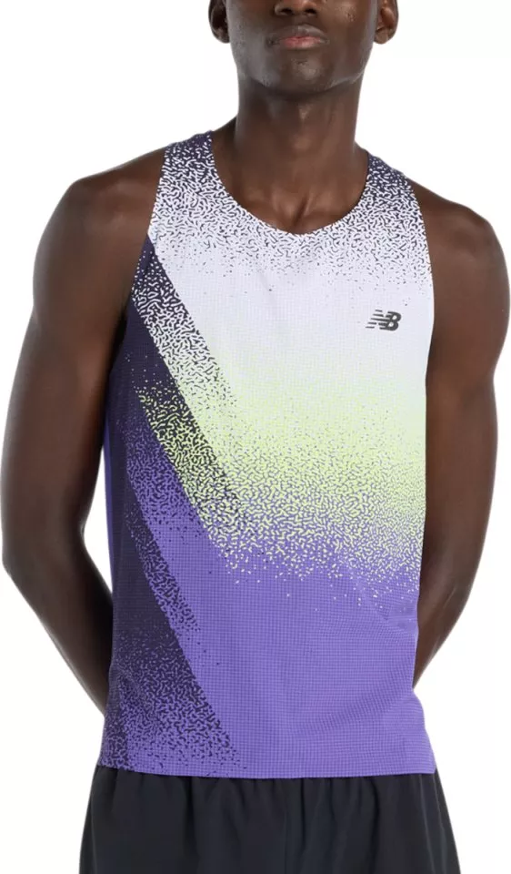 New Balance Race Day Ultra Light Printed Singlet