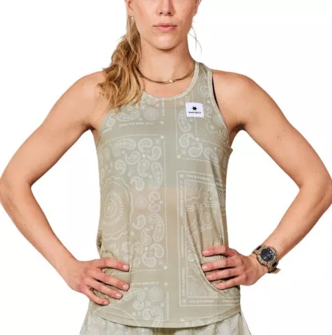 W Paisley Combat Singlet