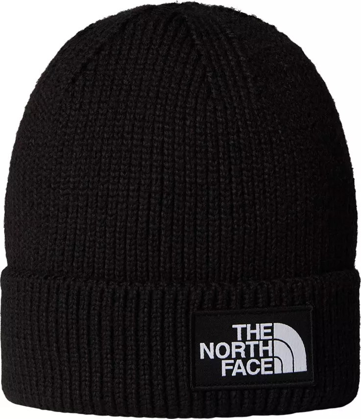 The North Face Logo Box Cuffed Beanie