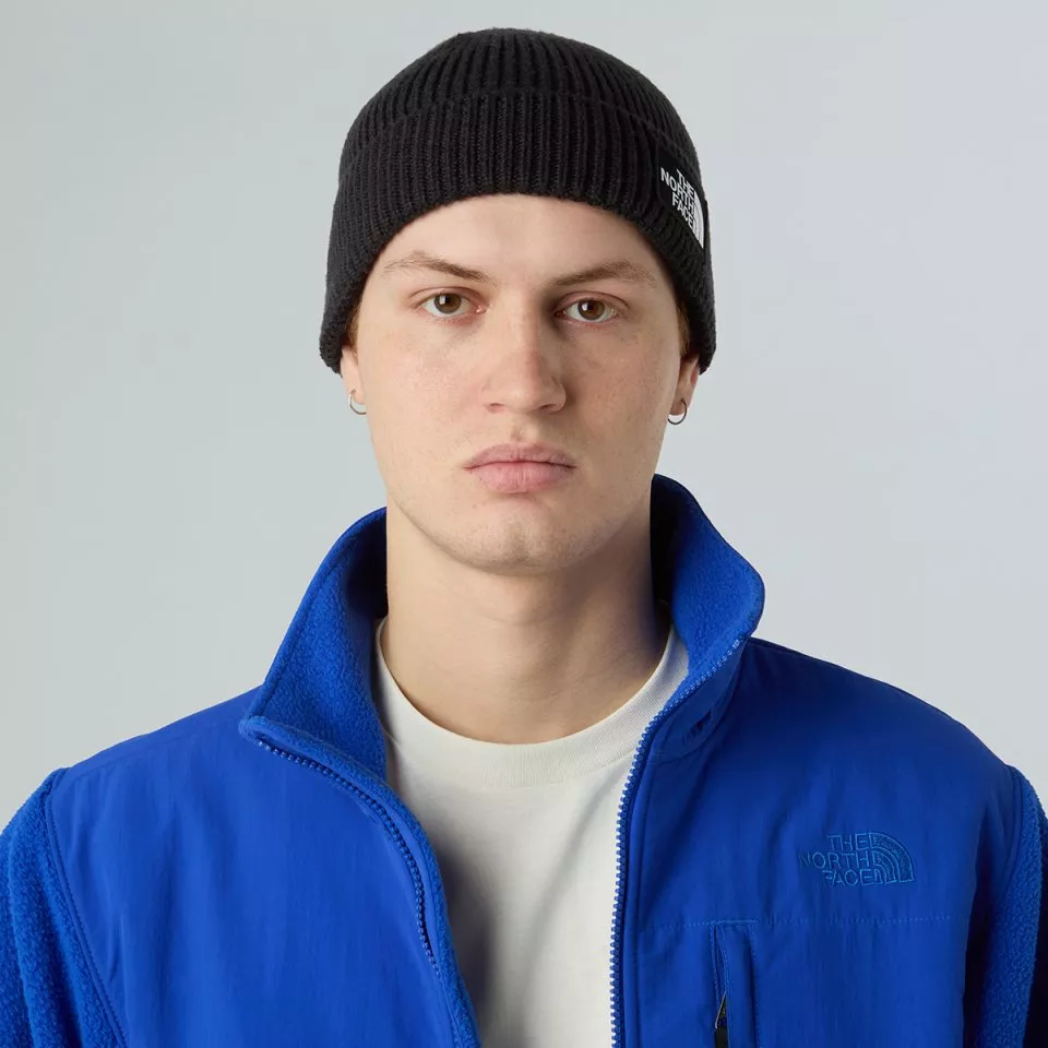 The North Face Logo Box Cuffed Beanie