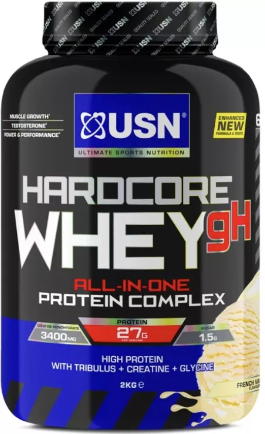 Gainer USN Hardcore Whey gH 908 g vanilka