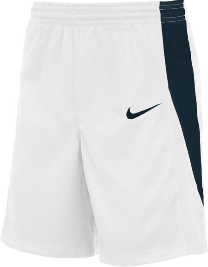 Szorty Nike YOUTH TEAM BASKETBALL STOCK SHORT-WHITE/OBSIDIAN