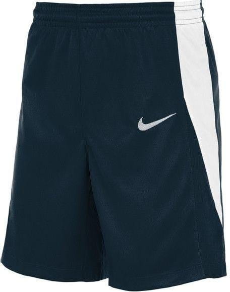 Nike YOUTH TEAM BASKETBALL STOCK SHORT-OBSIDIAN/WHITE Rövidnadrág