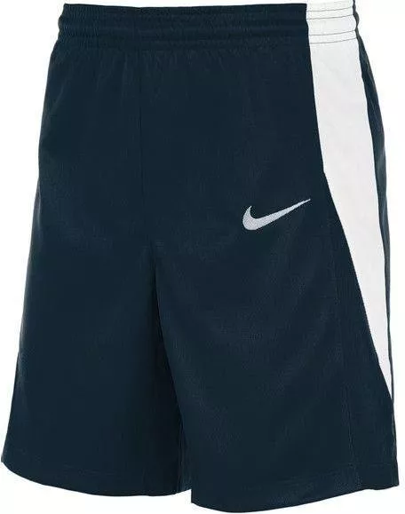 Nike YOUTH TEAM BASKETBALL STOCK SHORT-OBSIDIAN/WHITE Rövidnadrág