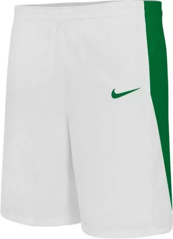 WOMEN S TEAM BASKETBALL STOCK SHORT-WHITE/PINE GREEN