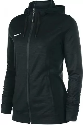 WOMEN S TEAM BASKETBALL HOODIE FULL ZIP -BLACK