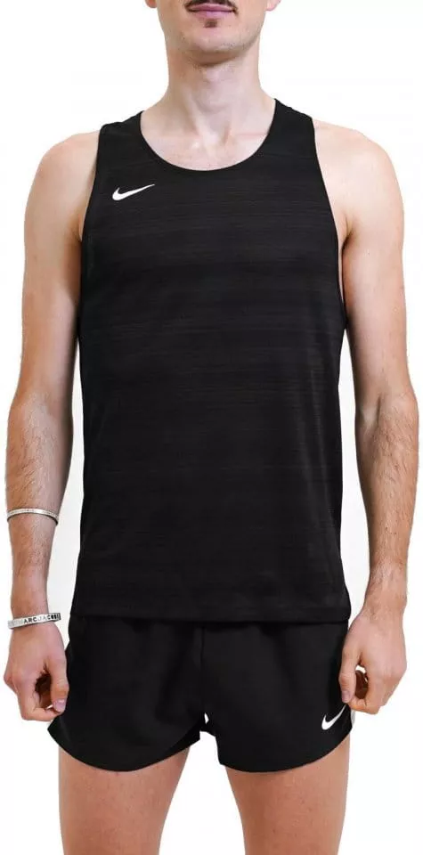 Nike men Stock Dry Miler Singlet