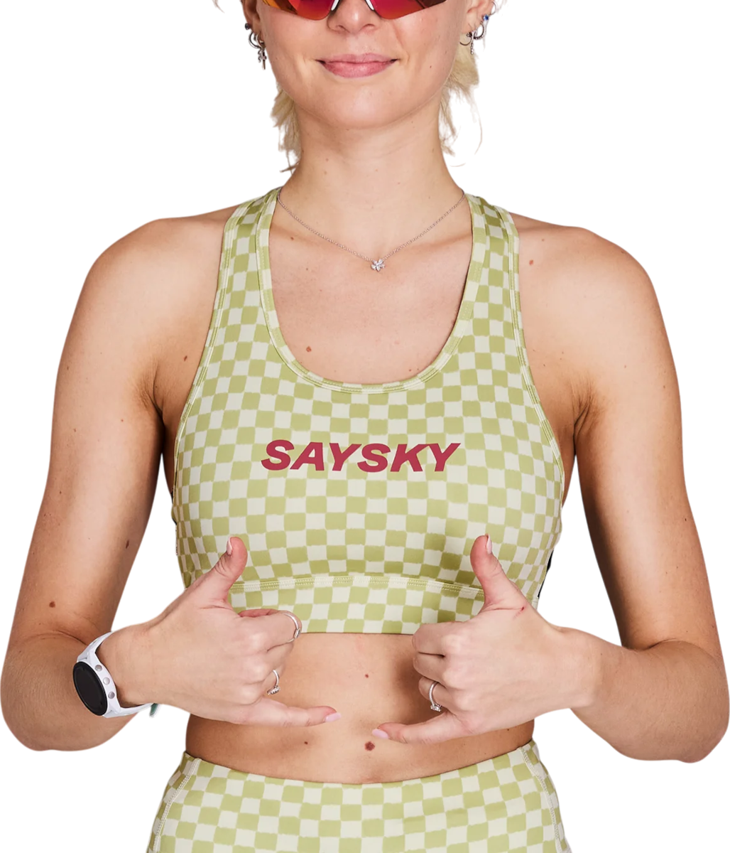 BH Saysky W Checker Combat Sports Bra