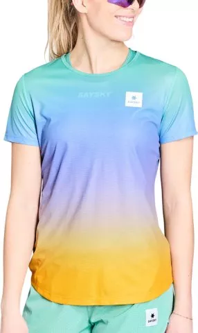 W Drip Dye Flow T-Shirt