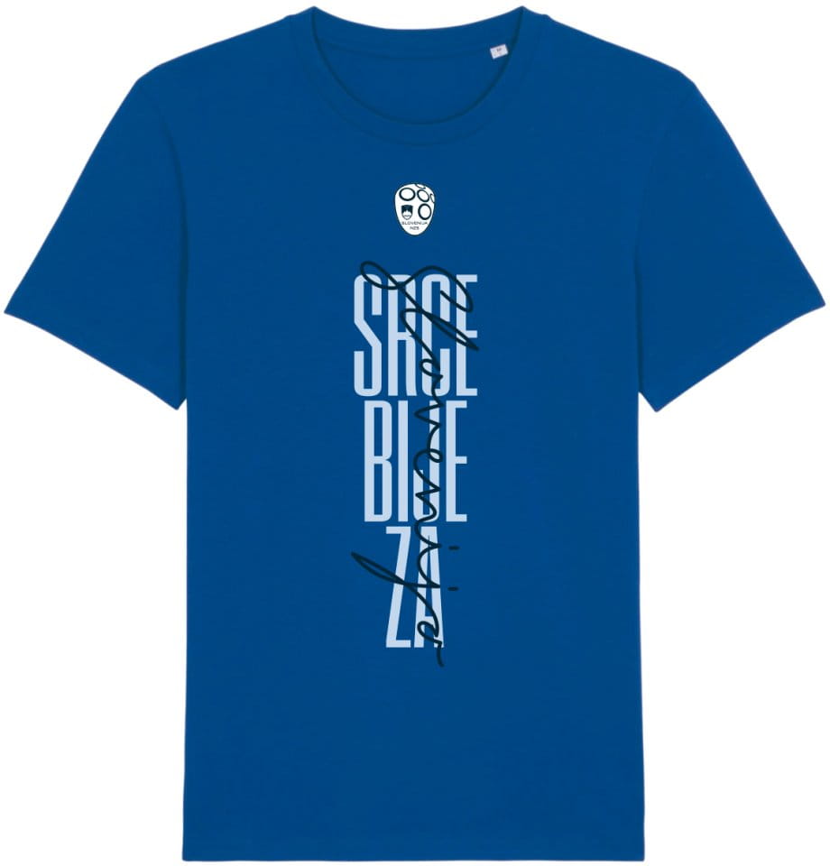 T-shirt Nike NZSx11TS Slove SRCE BIJE shirt men blue