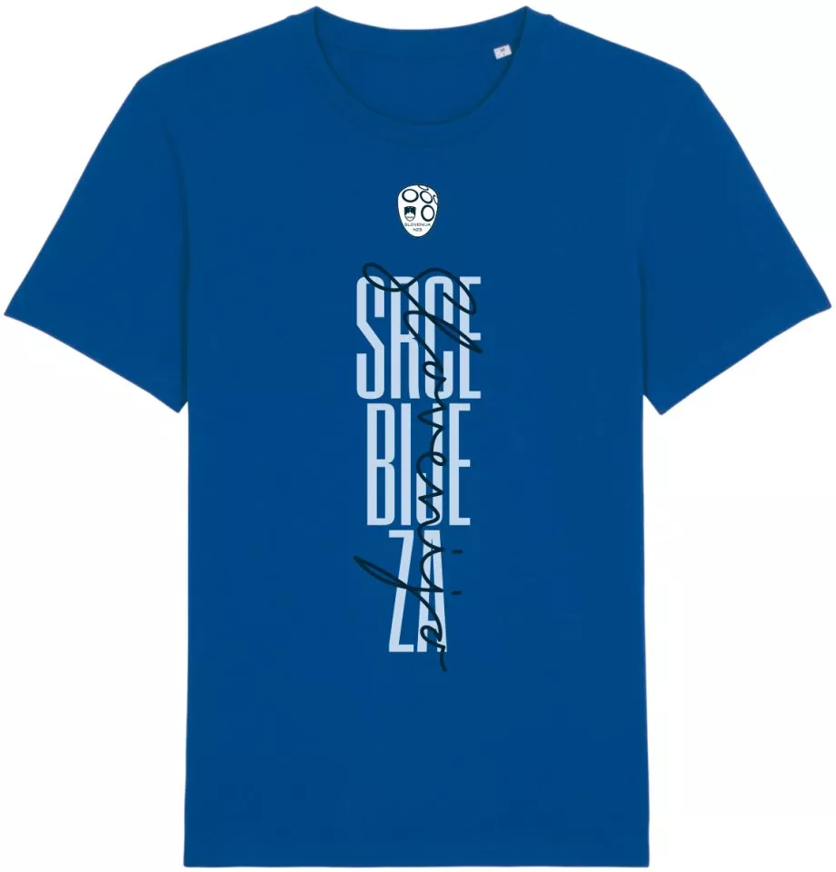 T-shirt Nike NZSx11TS Slove SRCE BIJE shirt men blue