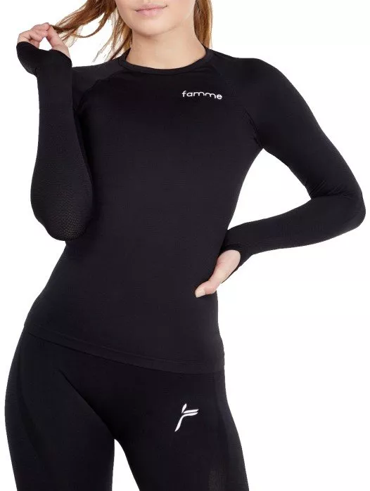 Majica dugih rukava FAMME Ocean Long Sleeve