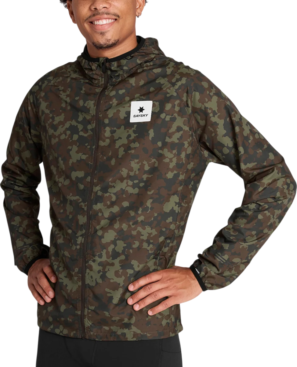 Jakna s kapuljačom Saysky Camo Pace Jacket