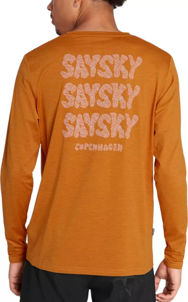Långärmad T-shirt Saysky Reflective Logo Pace Long Sleeve
