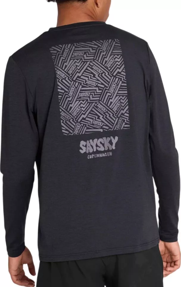 Långärmad T-shirt Saysky Reflective Logo Pace Long Sleeve