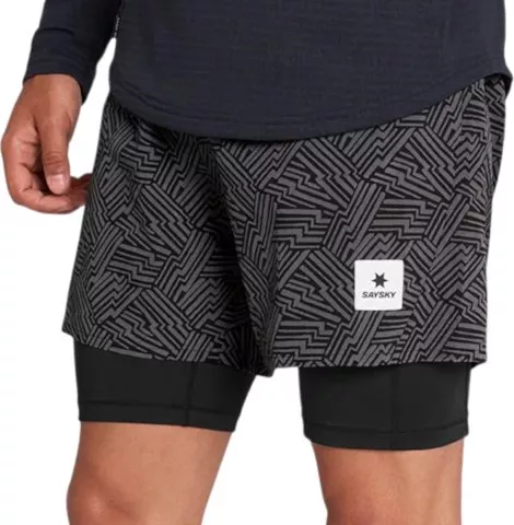 Reflective Pace 2 in 1 Shorts 5''