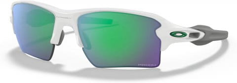 Flak 2.0 XL Pol White w/ PRIZM Jade