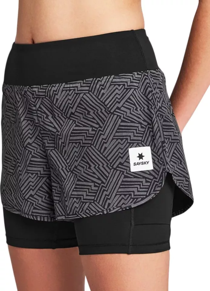Saysky Reflective Pace 2 in 1 Shorts 3